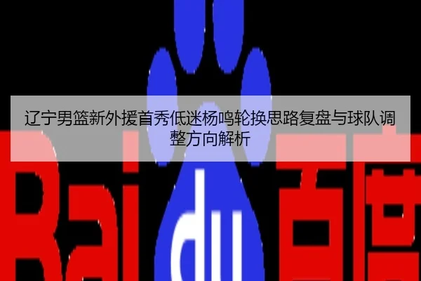 辽宁男篮新外援首秀低迷杨鸣轮换思路复盘与球队调整方向解析（leyu）